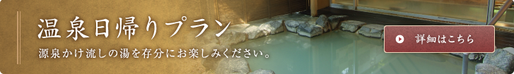 温泉日帰りプラン